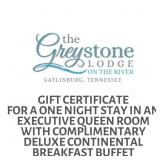 The Greystone Lodge on the River Certificate
