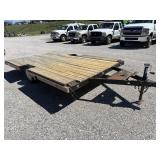 6x11 HOME MADE TRAILER BILL OF SALE ONLY