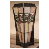 Tiffany Style Square Accent Table Lamp