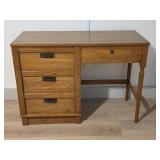 Solid Wood Oak Student Desk