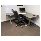 Stand at or set at desk electric