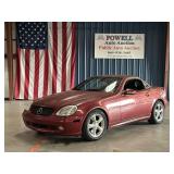 2001 MERCEDES-BENZ SLK 320