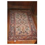 HAND KNOTTED PERSIAN WOOL HERIZ RUG
