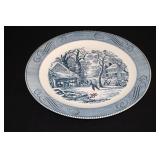 CURRIER & IVES PLATTER