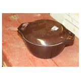 COPCO DENMARK CAST IRON ENAMELD PAN