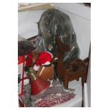 ALARM CLOCK, HOLIDAY ITEMS, JEWELRY BOX ETC