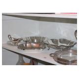 VARIETY OF SILVER PLATE