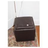 SMALL LIDDED FOOTSTOOL