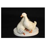 GEROLD PORZELLAN PORCELAIN GEESE FIGURINE