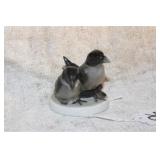 HUTSCHENREUTHER PORCELAIN BIRD FIGURINE