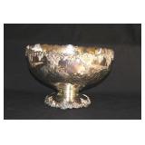 WEBSTER & WILCOX SILVER PLATE PUNCH BOWL