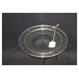 STERLING BANDED DISH