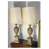 PAIR TABLE LAMPS