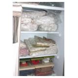 CONTENTS OF UPSTAIRS HALL CLOSET