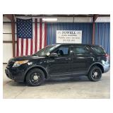 2013 FORD EXPLORER POLICE INTERCEPTOR