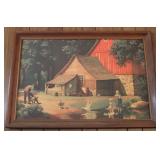 Memories by American Folk Artist Paul Detlefsen