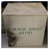 Insulated Metal Porch Milk Delivery Box