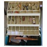 Fishing Tackle Box w/ Contents