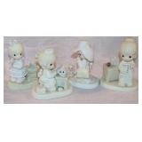 (4) Precious Moments Figurines