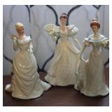 Lenox Porcelain Victorian Style Figurines