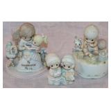 (3) Precious Moments Figurines