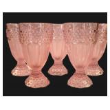 (5) Gorham Crystal "Emily