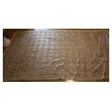 Gold Vintage Style Textile