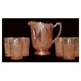 Westmoreland High Hob Water Pitcher & Cups Set