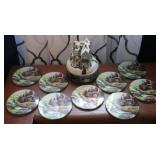 Thomas Kinkade Cottage Coasters & Music Box