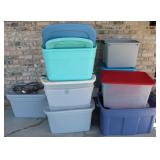 Plastic Bins & Lids Collection