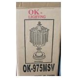 OK Lighting OK-975MSV Table Lamp