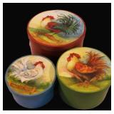 Wooden Steam Bent Rooster Nesting Boxes