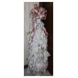 Shabby Chic Fabric Christmas Tree