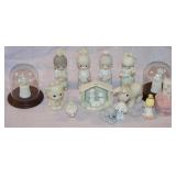 Collection of Miniature Precious Moments Figurines