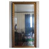 Gold Gilded Ornate Wall Hanging Accent Mirror