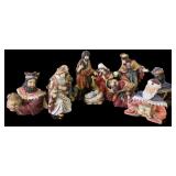 Around the World Nativity Scene w/ HI 3 Kings Set