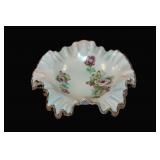 Arnart Japan Porcelain Dish w/ Ruffled Edge