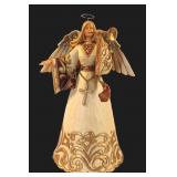 Jim Shore Heartwood Creek Ivory/ Gold Angel