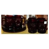 Avon Cape Cod 6 Mugs & 4 Plates Dish Set