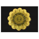 Anchor Hocking Fairfield Green Deviled Egg Plate