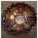 Nippon Porcelain Centerpiece Bowl