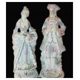 Wales China 1950-60s Poreclain Victorian Figurines