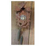 Traditional Wooden Black Forest Cuckoo Clock