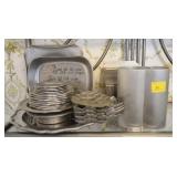 GROUPING: PEWTER WARE