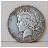 1935 PEACE SILVER DOLLAR