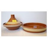 RED WARE POTTERY DISHES