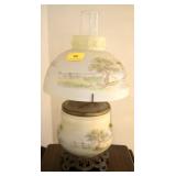 ELECTRIC GONE WITH THE WIND STYLE LAMP