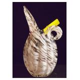 ART GLASS CREAM PITCHER