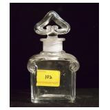 BACCARAT CRYSTAL BOTTLE - PARIS, FRANCE