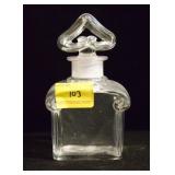 BACCARAT CRYSTAL BOTTLE - PARIS, FRANCE